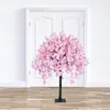 Decorative Flowers 5Ft/1.5M Artificial Cherry Blossom Tree Flower Landing Wedding Party Birthday Backdrop