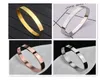 Bracciale per braccialetto per vetrine per viti in acciaio inossidabile in oro rosa 316L con cacciavite e viti in pietra con box 2020 WOMENS BRACEL7576727