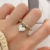 Heavy Industry Group Index Finger Female Silver Plated, Fashionable Personalized Instagram, Cold Trendy Internet Red Ring, Small and Medium