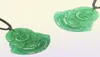 Натуральный зеленый халцедоний смех Будда нефритовое подвесное ожерелье в подарок драгоценный камень Whole6073494