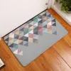 Ковры 40x60 см/50x80 см. Красочный рисунок геометрии приветствуй дверь коврик кухня против скольжения коврики для ванной комнаты