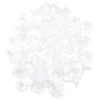 Decorative Flowers 100 Pcs Chocolate Torus Cake Decoration Clear Fixed Base DIY Package Packing Plastic Ball Holder Bride Candy Bouquet