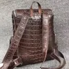 Sac à dos Design de luxe masculin en cuir véritable en cuir de haute qualité sac de voyage sac de voyage sac à main leisure sac à dos de haute qualité