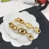 Pendientes de diseñadores vintage Pendimiento para mujer Anillo de orejas para mujer Anillos de orejas clásicas para hombres