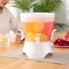 プレート5Lウォーターディスペンサー蛇口飲料と冷蔵庫用の大型容量ジュースストレージとコールドケトル