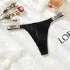 6 Pcs Women Panties Shiny Rhinestone Sexy Lingerie Women Low Rise Nylon Female Underwear Secret G-string Neon Color Women Thong 240401