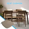 Oreiller chaise solide carrée mat coton ultoue ulants ushape lin tampon à manger confortable pour les cérémonies