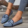Lässige Schuhe Frauen Frühling spitz flach flach mit nicht rutschem atmungsaktives mesh für Frauen zapatos para mujeres