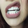 Mode Shining Solid Special Form Model Silver Gold Plated Grillz voor meisjes