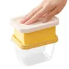 Plates Butter Cutting Box With Lid Cheese Crisper Rectangular Storage Cutter Splitting Case