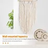 Wandteppichwerbung!Makrame Wand hängend handgewebtes Bohemian Baumwollseil Boho Tapestry Home Decor