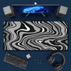 Мышиные накладки запястья отдыхает серо -белые игры Mousepad xxl Клавиатура Геймер Скорость Эстетика настольный настольный мат арт 900x400 700x300 мыши для мыши