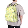 Ryggsäck sommar citroner ryggsäckar stor kapacitet student bok väska axel bärbar ryggmode modes rese barn skola