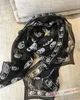 Skull Head Light Beach Scarf Women039S Summer Beach Scarf Daily Decoration Silk Scarves1166890