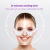 EMS Mikrostrom Impuls Augenmassaget -Heiztherapie Schönheit Gerät lindert Müdigkeit Verblassen Dark Circle Anti Wrinkle 240411