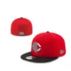 2023 MyVipshop Alle teamhonkbal paste pappen groothandel sporten flat vol gesloten voetbalhoeden mode zomer snapback chapeau bone