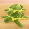 Simulatie Turtle Plush Toy Doll Turtle Pillow Girl Slapen Holding Dolls Groothandel