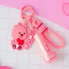 Ny Instagram -dekomprimering Loopy Ruby Beaver Flashlight Doll Keychain Car Pendant Creative Keychain