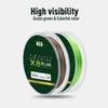 Leydun Micro Fishing Lines 8 Strands flätade PE 300m Japan Smooth Multifilament Line Sea Carp Fly Wire Line Tool 240407