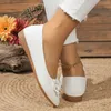 Casual Shoes Damen Bowknot Decor Ballet Flats Einfacher Farbe Spitzer Zeh auf Sleaser Elegantes Arbeitskleid