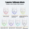 Facial LED Mask 7 Colors LED Photon Therapy Beauty Mask Skin Rejuvenation Home Face Lifting Whitening Beauty Device