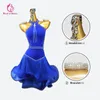 Stage Wear Women's Dress Latin Dance Suit Ballroom Costume Female Clothes 2024 Sexy Elegant Midi Skirt Girls Line Prom Plus Size