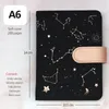 Constellation A5ノートブックライティングパッドメモ帳日記学校の供給学生ギフトかわいいアジェンダオフィス