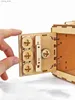 3D -Rätsel 3D -Holztuzzle DIY Locker Puzzle -Box mit Kombinationsmodell -Kit für Erwachsene und Kinder zum Bau mechanischer Aufbewahrung Ihres kostbaren Y240415