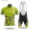 Le maillot de cyclisme établit 2023 Kraken Octopus Conjunto Ciclismo Masculino Jersey Wielren Kding Heren L48