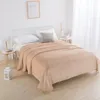 Одеяла Двойной размер для кровати мягкий микрофибрь -фланелевый диван диван Ультра теплый все сезоны вязаное одеяло