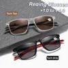 Lunettes de soleil Tendance Anti-Blue Lumières Lunets de lecture Portable Anti Slip Pochromic Sports Presbye Anti-Collision