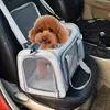 Cat Carriers Foldable Out Single Shoulder Portable Travel Messenger Bag Outdoor Pet Dog Carrier Front Mesh Backpack Head