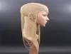 Luxury Full Metal Chain Gold Color Long Tassel Punk Head Hair Bijoux pour femmes Party Mariage Accessoires Accessoires 2202238573442