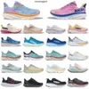 Livraison gratuite Hokah One Running Shoes Clifton 9 8 X2 Cloud Blue Summer Song Cyclamen Outdoor 36-45 2024
