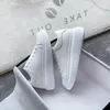 Fitness Shoes 2024 Summer White Pu Leather Sneakers Green Black Tail Low Top Luminous In Night Trainers All Match Student 6h14