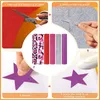 Fönsterklistermärken Multicolor Heat Transfer Iron på DIY-plaggfilm T-shirt Sportkläder Canvas Bag Pudowcase Decoration Silhuett Papper