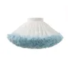 Fluffy Baby Girls Tutu Skirt for Child Puffy Tulle Kids Pettiskirt Ballet Skirt for Girl Clothes Princess Party Dance Pop Skirts 240403