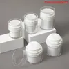 Speicherflaschen 15/30/50ml Kosmetische Jar -Acrylcreme nachfüllbare Vakuumflasche Pressstil Fläschchenluftless -Behälterbox
