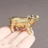 Figurines décoratives statues de porc miniature pratiques