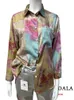 Kondala Vintage Tie Dye Impresión Mujeres BLOUNTA SOLO PERRADA RECTIVAS Pantalones sueltos Long Fashion Summer Boho Sets 240409