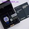 Iconic AP Wrist Watch Blue Elf Royal Oak Offshore 26470ST Mens Watch Precision Steel Blue Face Automatic Machinery Swiss Famous Luxury Sports Watch