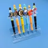 hot selling mexico style silicone Bead Pens Decorative mermaid bead Pens Gift diy Charms Ballpoint Pens