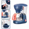 Mini Household Appliances Kitchen Toys Pretend Play Set with Coffee Maker Blender Mixer and Toaster for Kids Boys Girls Gifts 240407