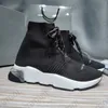 Women Mens Designer Sock Shoes Fashion Flat Casual Socks Trainers Black White Red Beige Knit Outdoor Sports Luxury Vintage Platform Sneakers Size 36-45 No017b