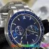 Mens Ed White Luxury Watch Moon Phase Automatic Watches Mouvement Mécanique Oroiogio Speace Montre de Luxe Tournures en cuir sans chronographe