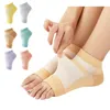 Frauen Socken nicht rutschfeste Knöchelklammer Fuß Schwellungen weiche atmungsaktive Komprimierung bequemer Schutzbogen Unterstützung Yoga