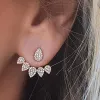 Clip-On skruv tillbaka kvinnor örhängen personlighet design vatten droppe ihåliga ut flinestoner fashionabla hängande eearrings 2022 leverans otcoz