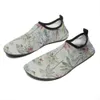 men women customized wading shoes cartoon animal design diy word black white blue red slip-on mens trainer 036