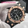 MALAP AP WRIQUE RAYS ROYAL OAK Série offshore Machinerie automatique 42 mm Time et Date Affichage Mentille Rose Gold Precision Steel Amélioration de la plaque noire 26170ST