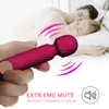 Mini vibrateur avec stimulateur de clitoris féminin Toys sexy pour la femme AV Magic Wand pour adulte 18 masturbator siliconen gode érotique